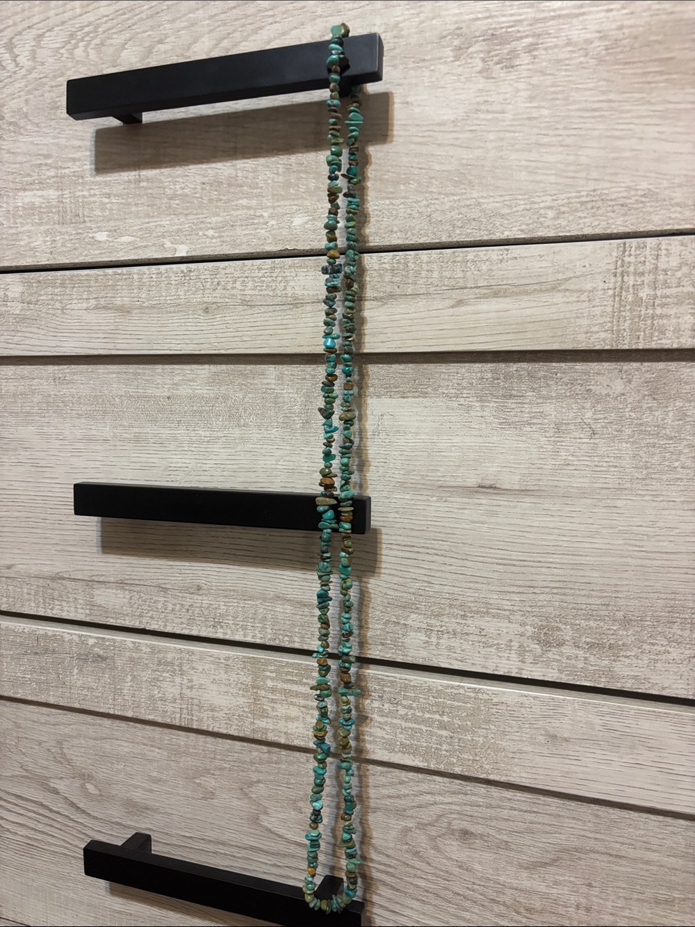 Turquoise Beaded Wall Hanging - Home Wall Decor